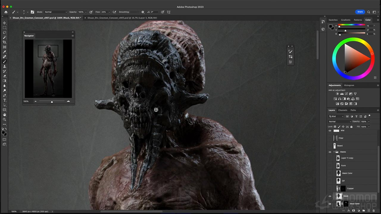 Join Ehsan Bigloo this Fall for ZB1 : Intro to Zbrush Class