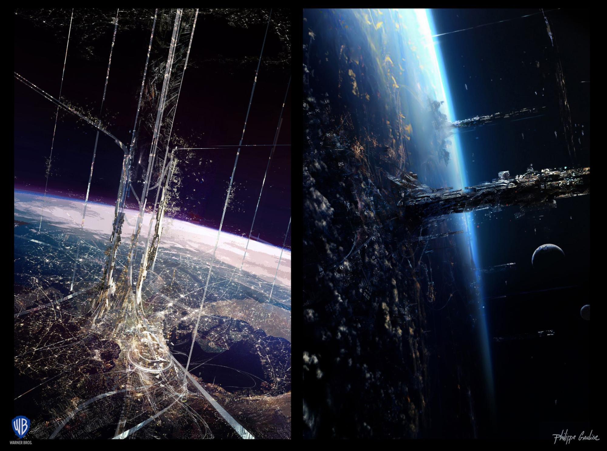 Jupiter Ascending concept art by Philippe Gaulier for Warner Bros